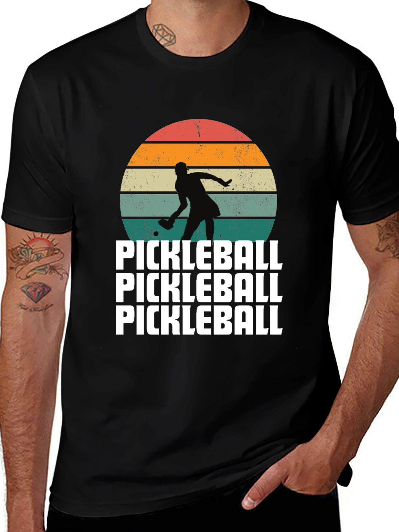 Retro Pickleball T-Shirt