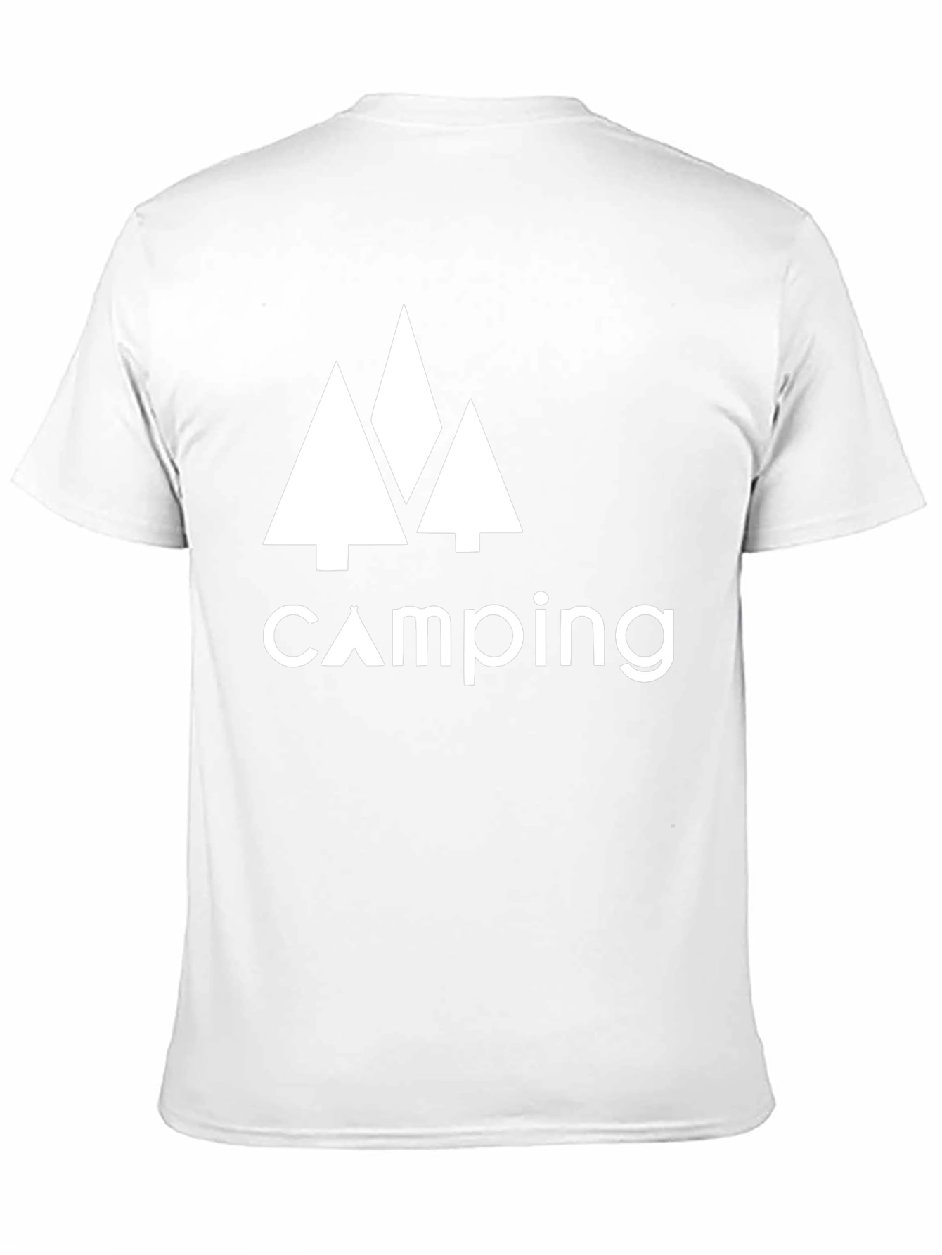 Camping Trees Graphic Tee - Adventure Awaits!
