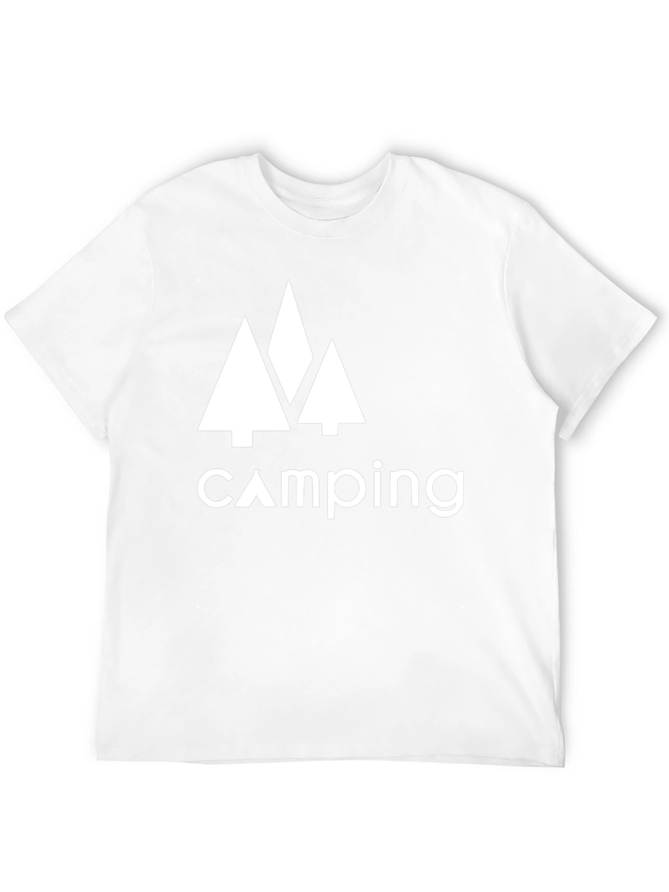 Camping Trees Graphic Tee - Adventure Awaits!