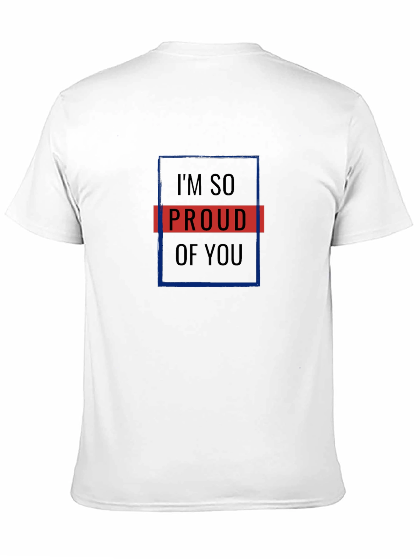 Proud of You Graphic Black Tee