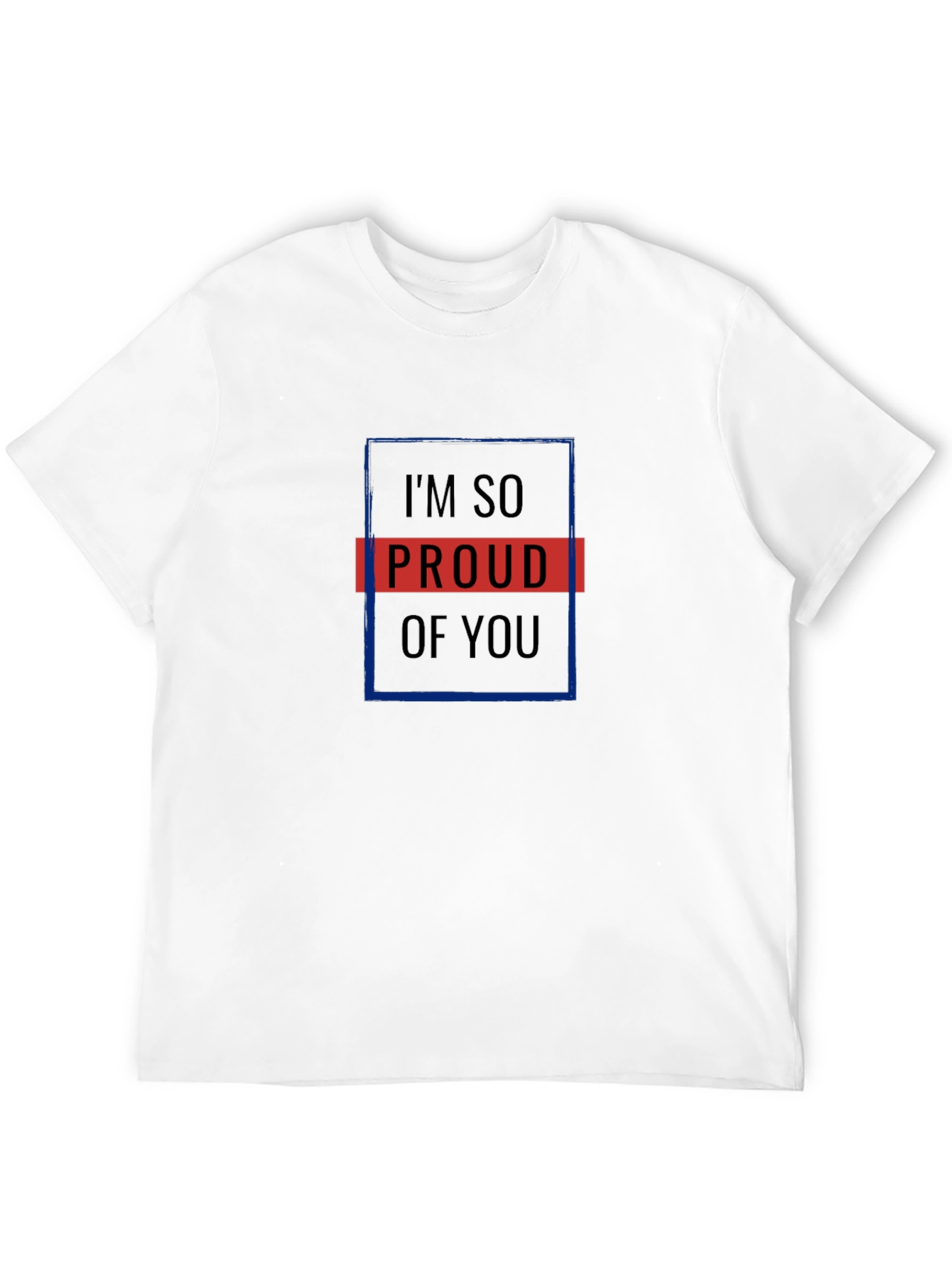 Proud of You Graphic Black Tee