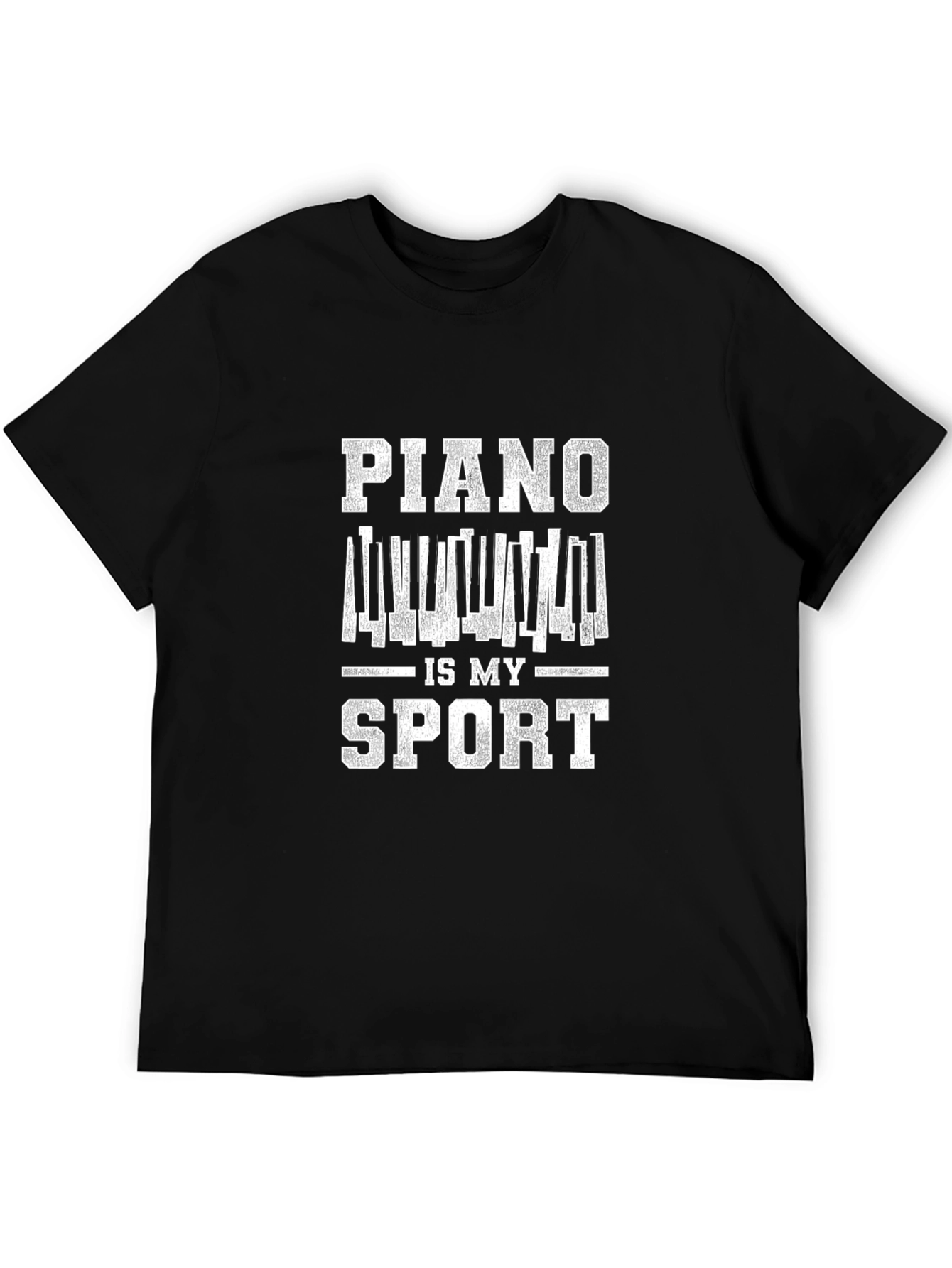Piano Is My Sport Graphic Tee