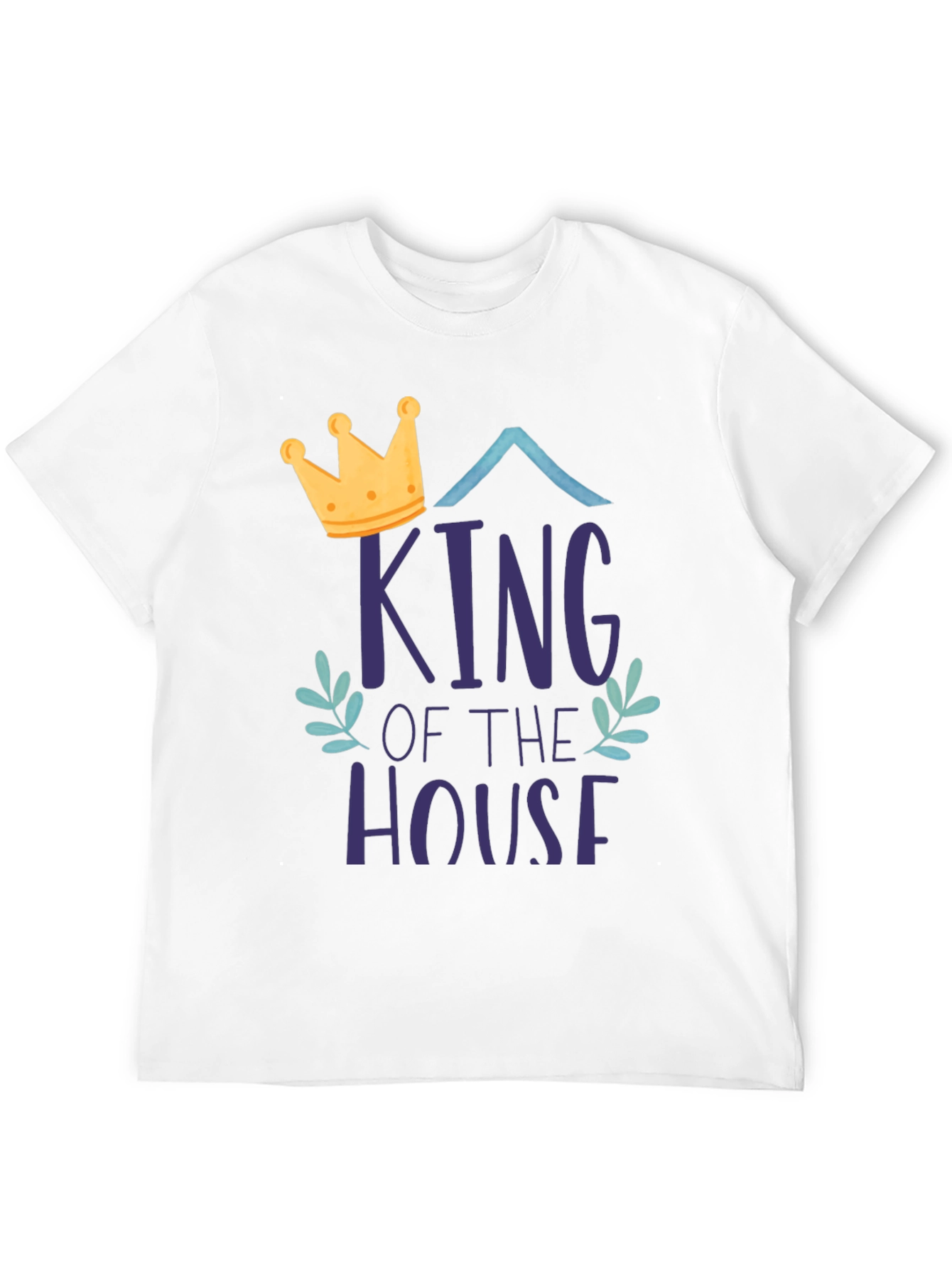 King of the House Graphic Tee - Black
