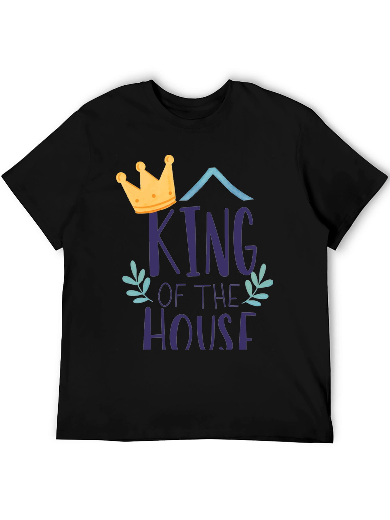 King of the House Graphic Tee - Black