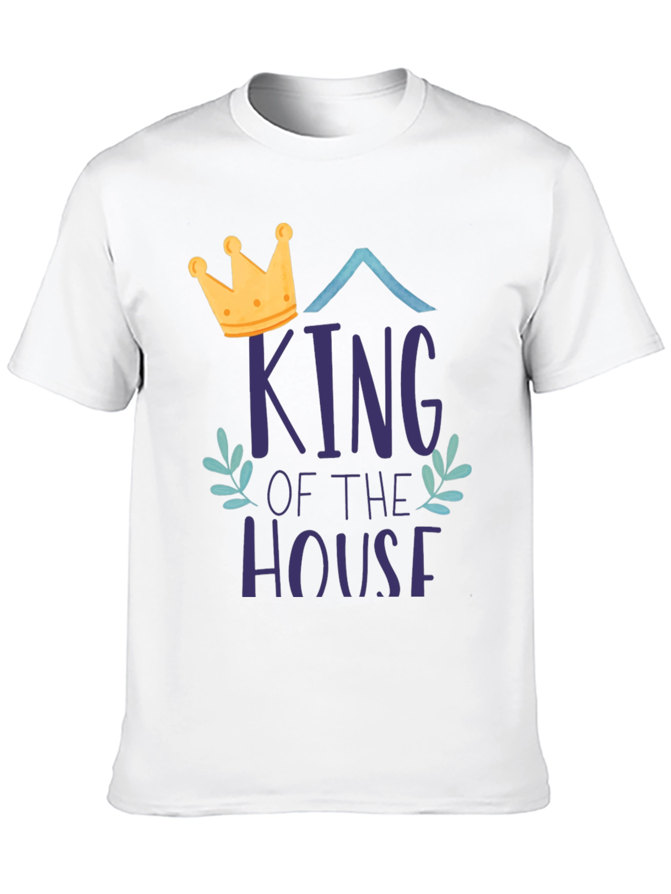 King of the House Graphic Tee - Black