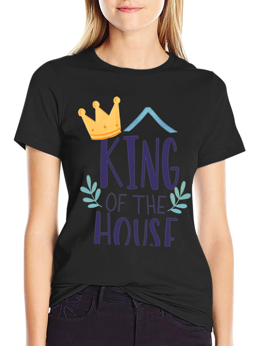 King of the House Graphic Tee - Black