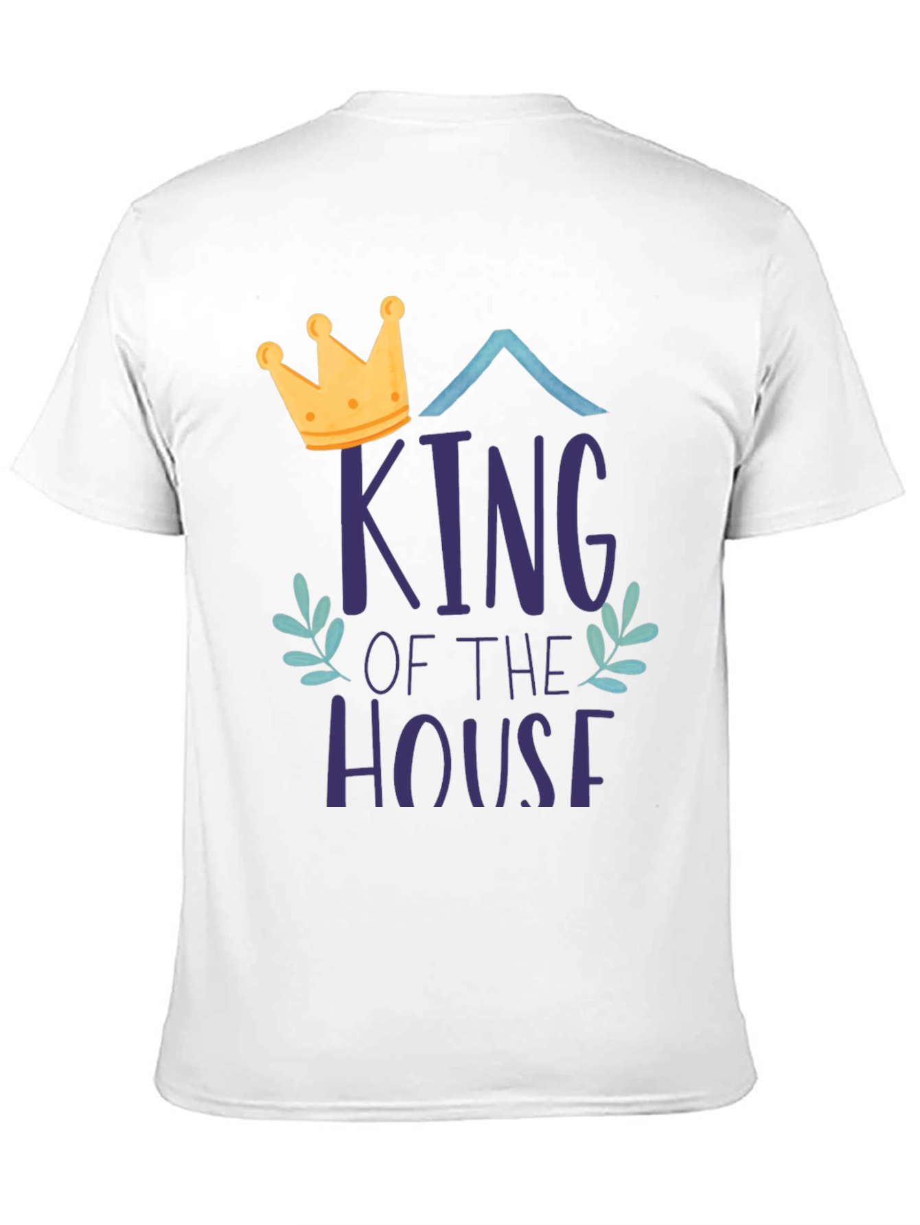 King of the House Graphic Tee - Black