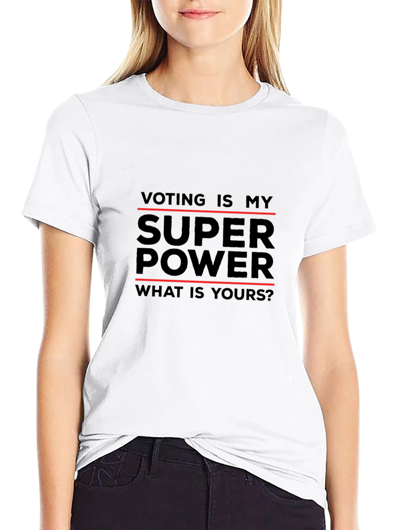 Voting is My Superpower T-Shirt