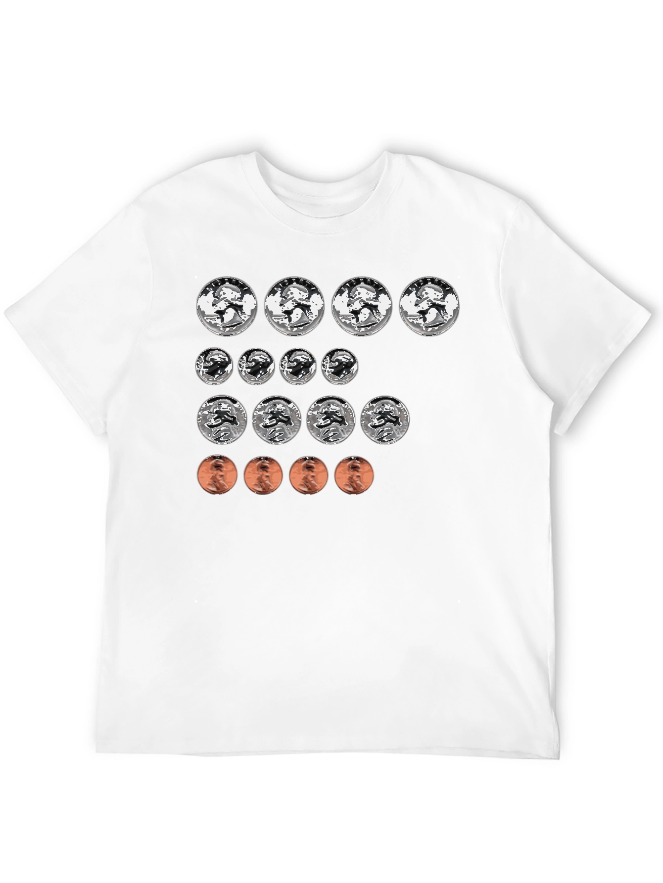 Coin Collector T-Shirt - Funny Money Design