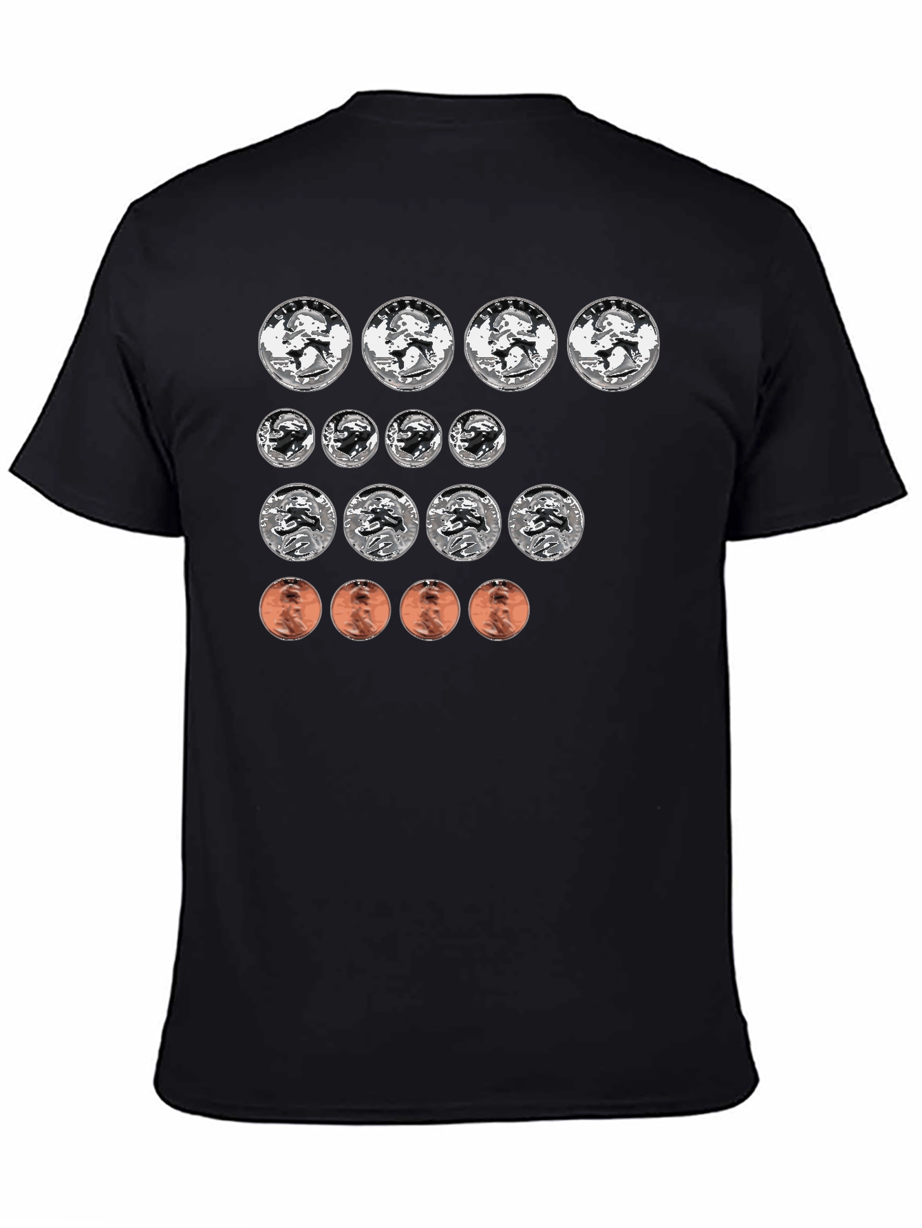 Coin Collector T-Shirt - Funny Money Design