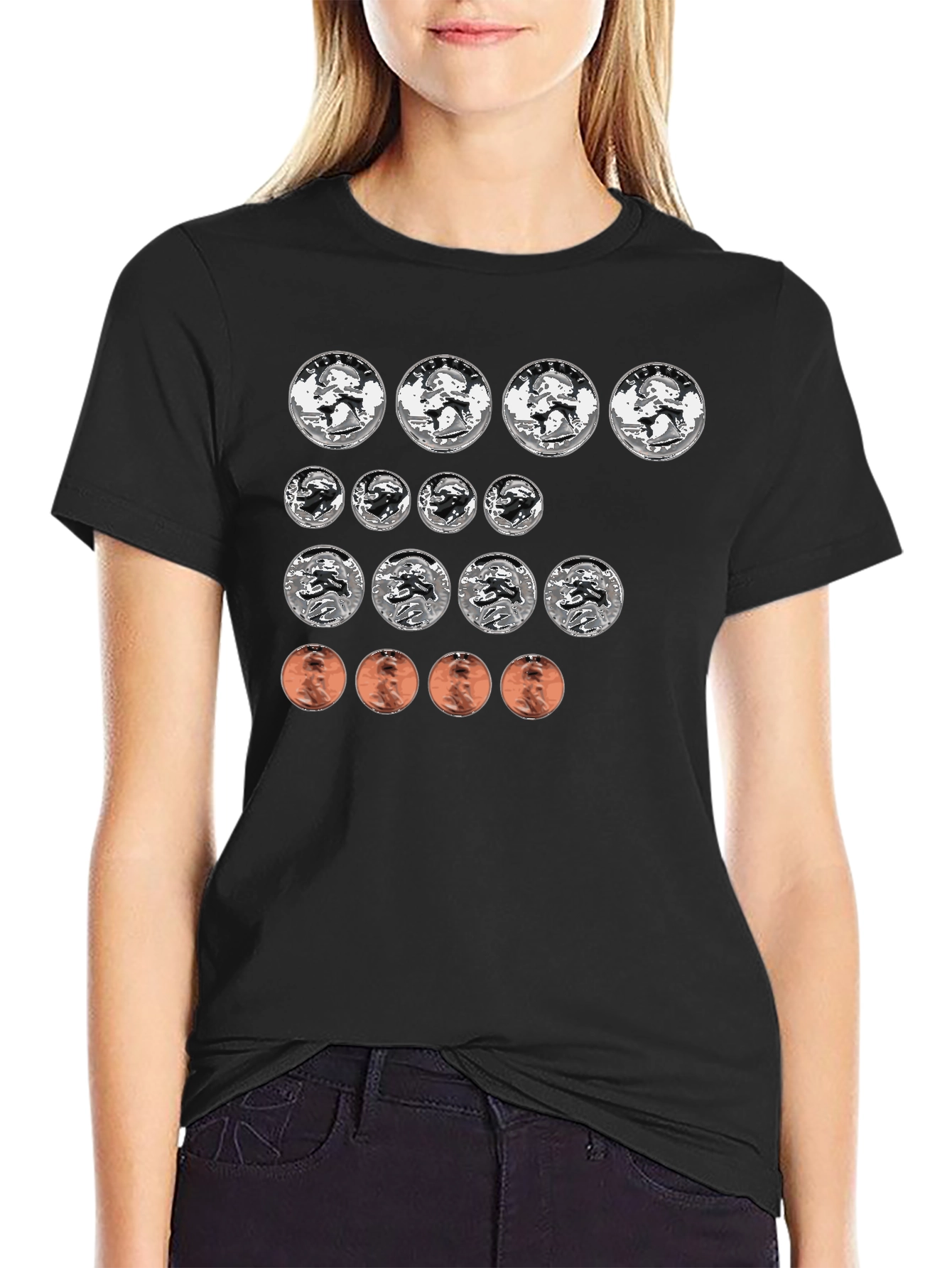 Coin Collector T-Shirt - Funny Money Design