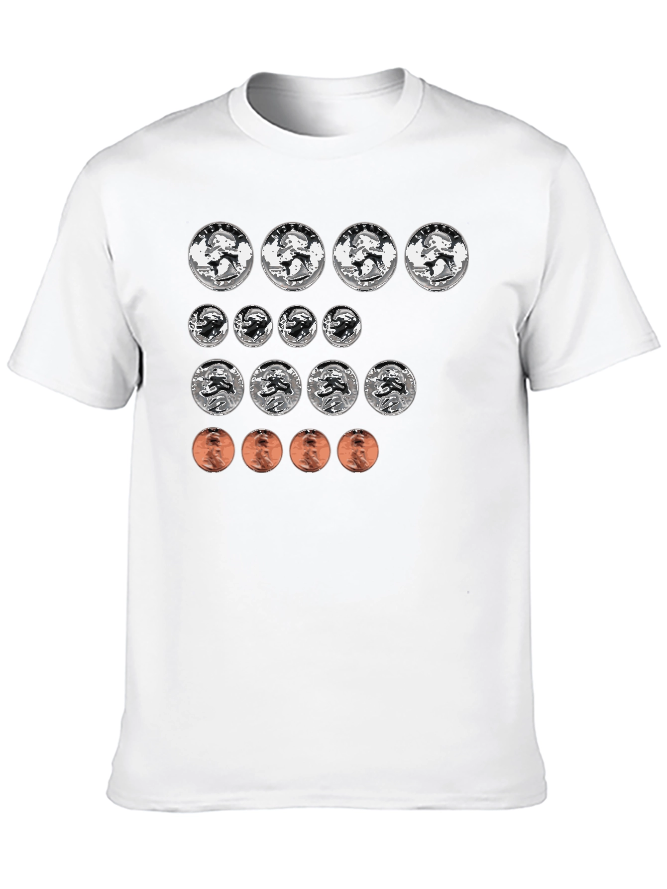 Coin Collector T-Shirt - Funny Money Design