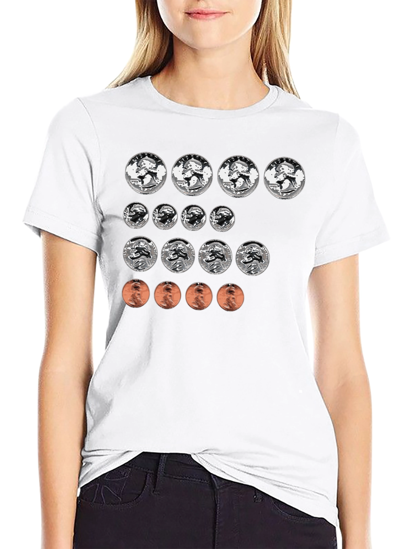 Coin Collector T-Shirt - Funny Money Design