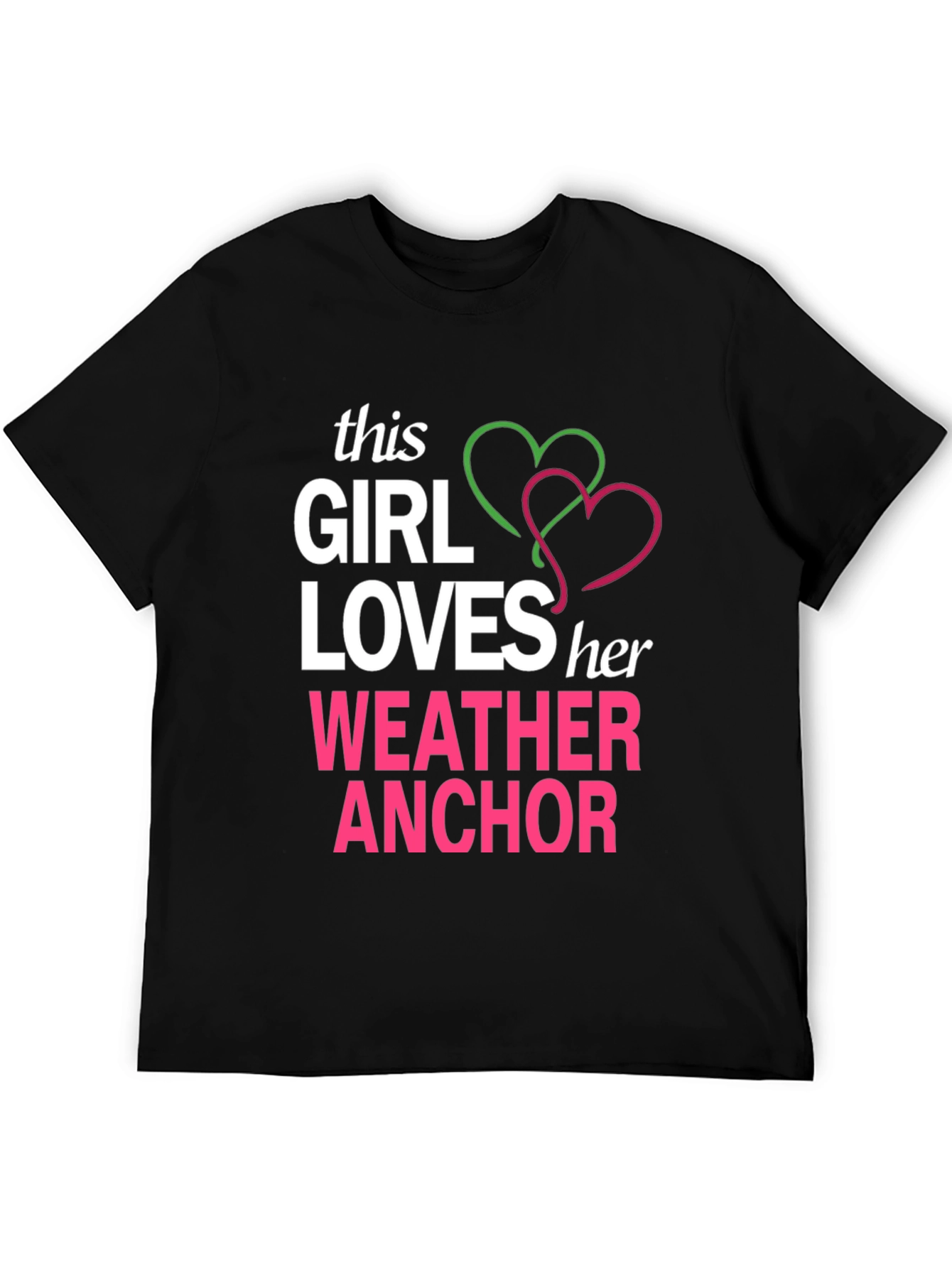Weather Anchor Lover T-Shirt - Fun Gift