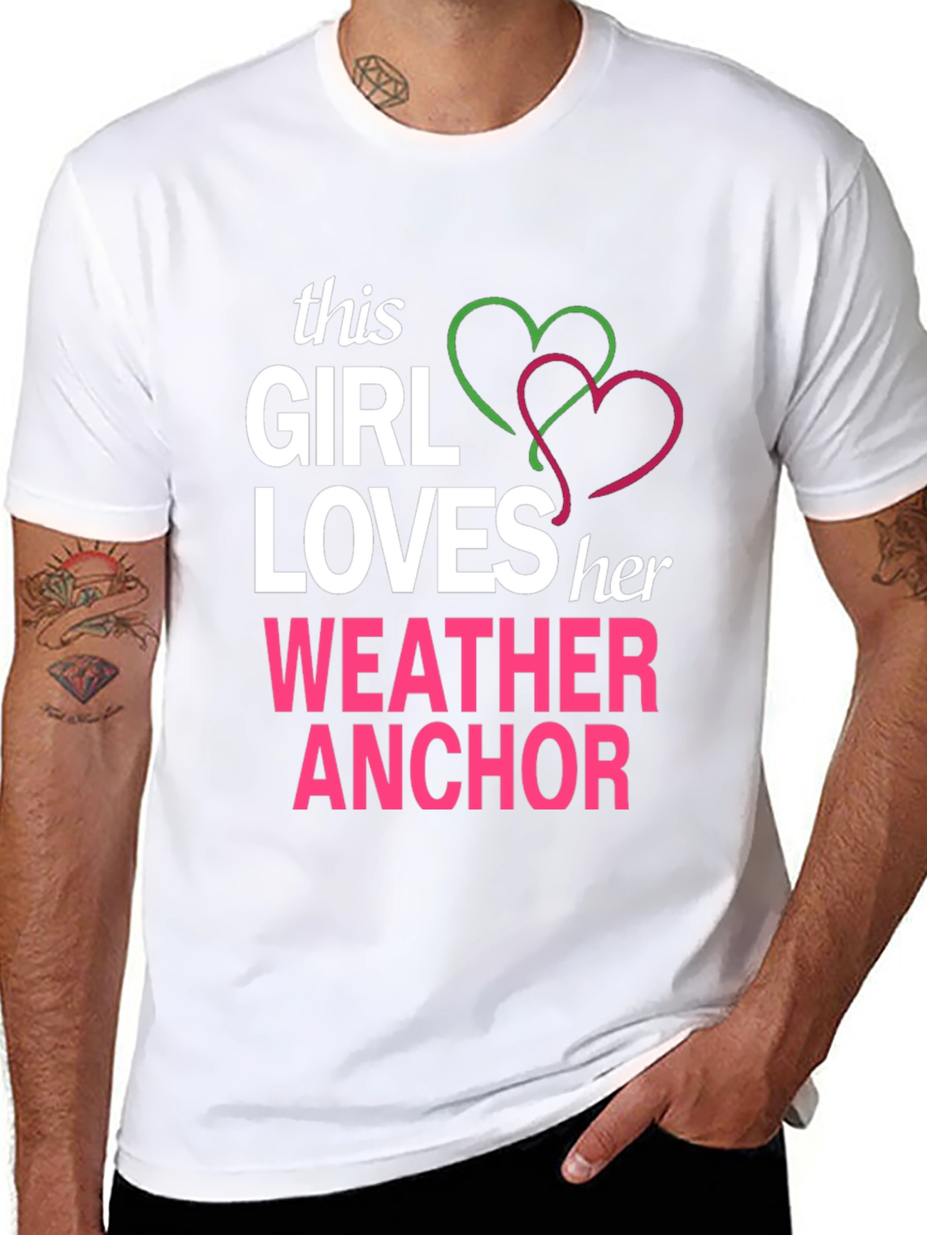 Weather Anchor Lover T-Shirt - Fun Gift