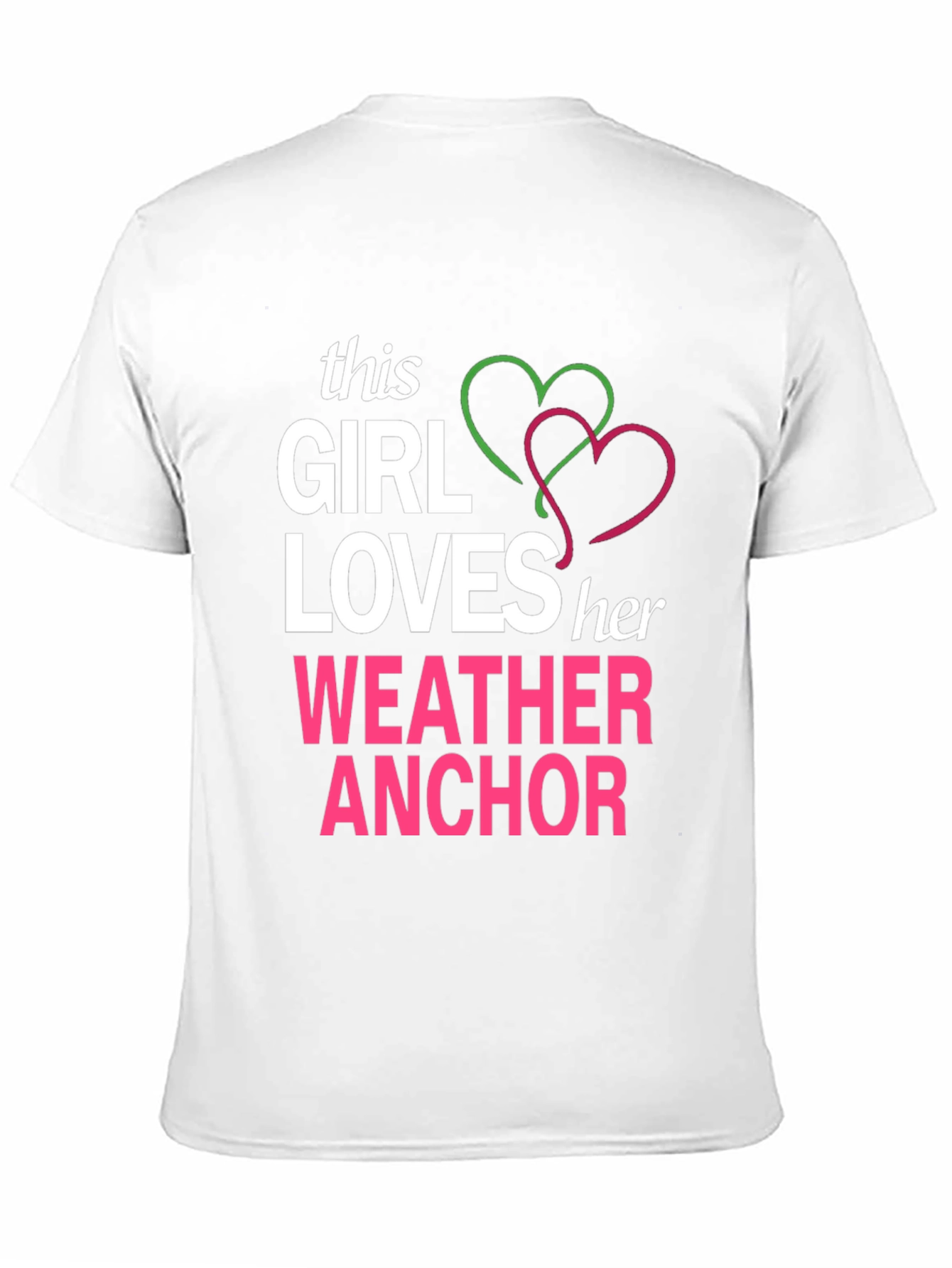 Weather Anchor Lover T-Shirt - Fun Gift