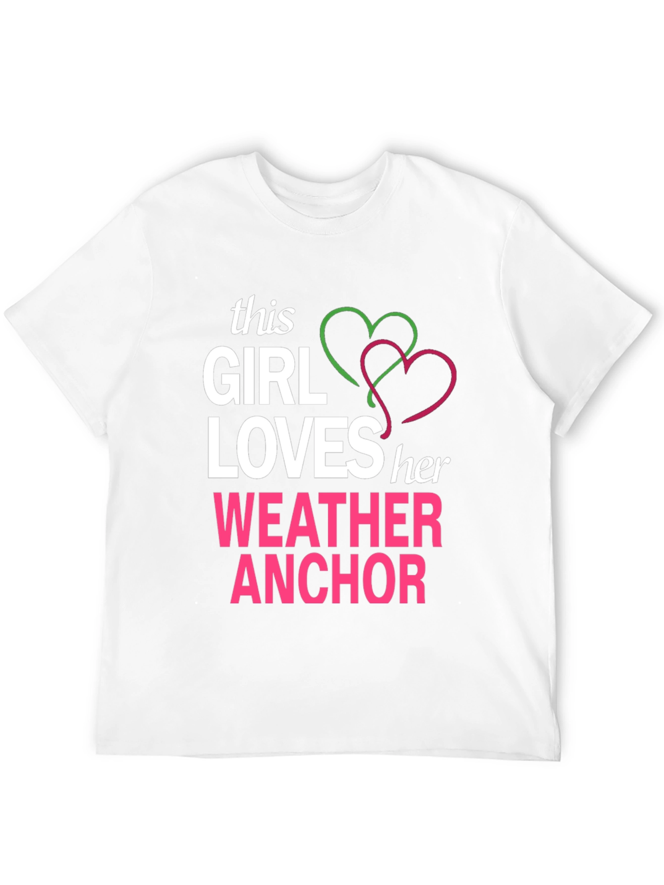 Weather Anchor Lover T-Shirt - Fun Gift