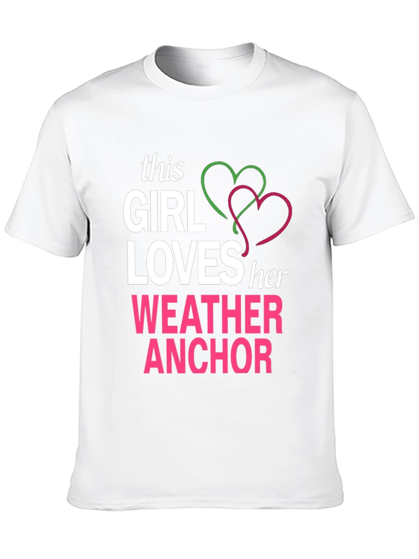 Weather Anchor Lover T-Shirt - Fun Gift