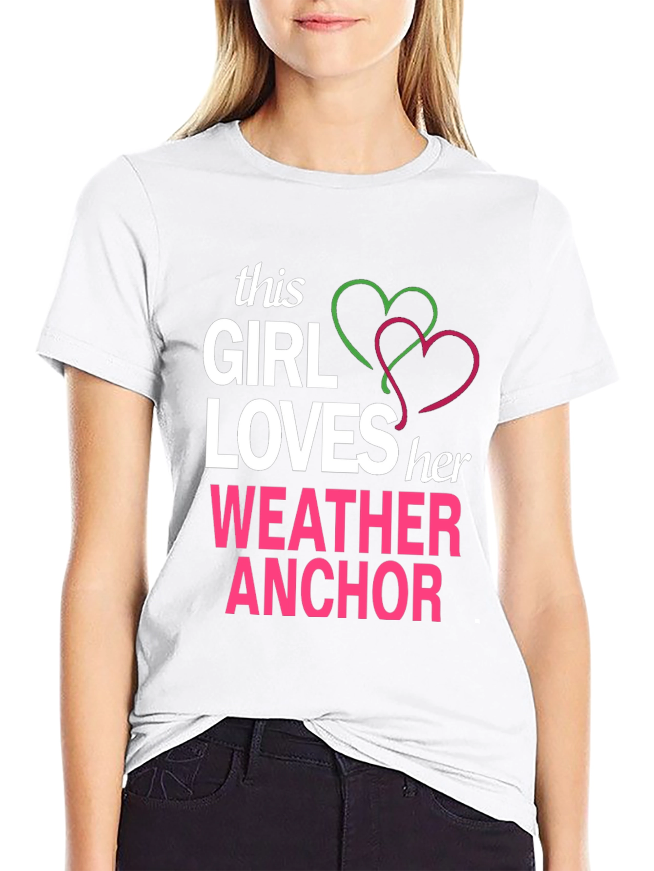 Weather Anchor Lover T-Shirt - Fun Gift