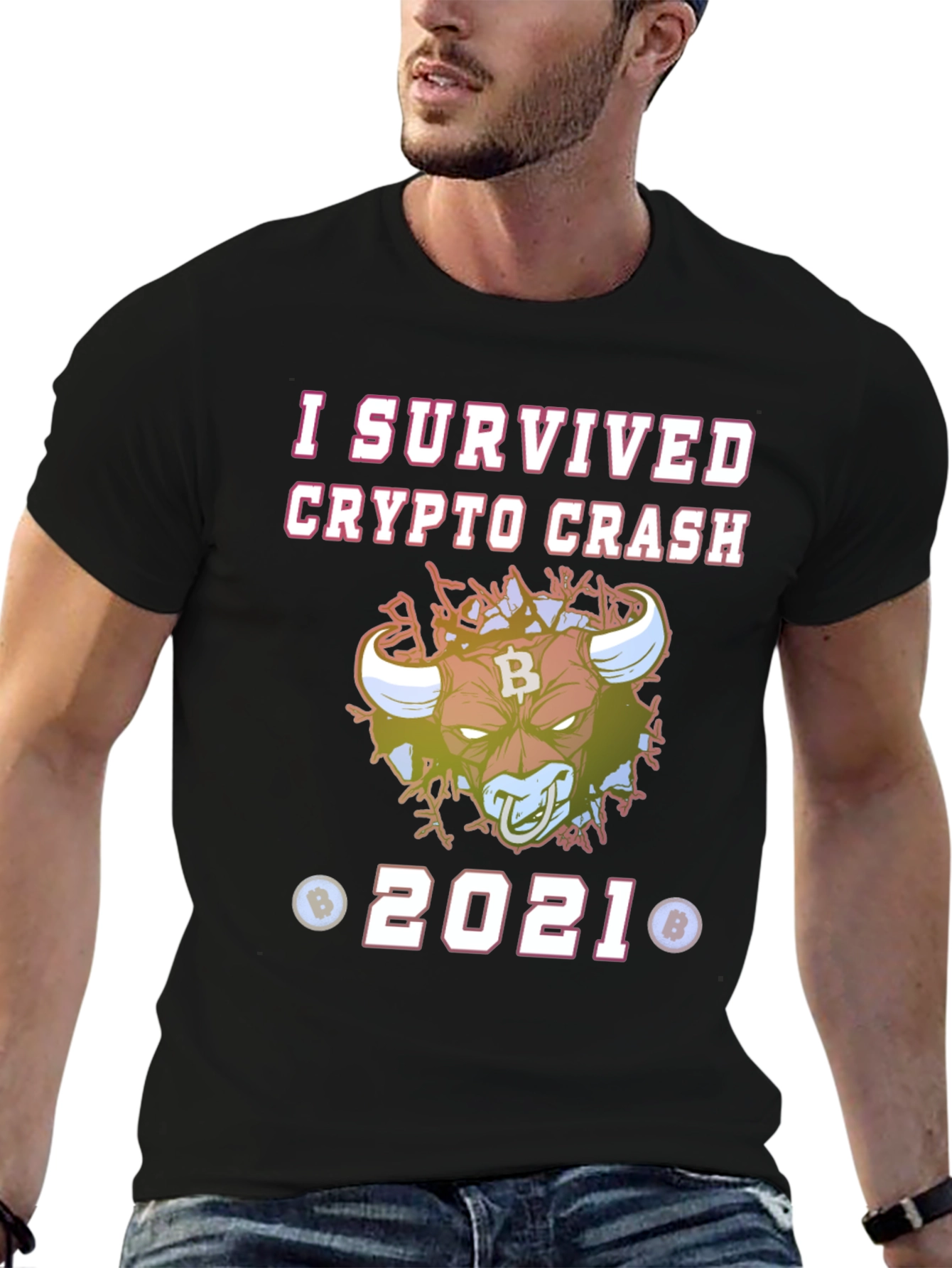 I Survived Crypto Crash 2021 T-Shirt