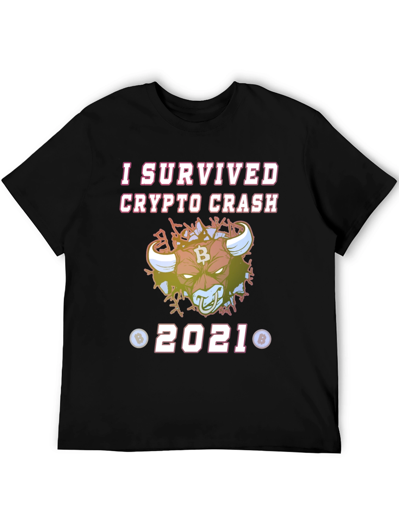 I Survived Crypto Crash 2021 T-Shirt