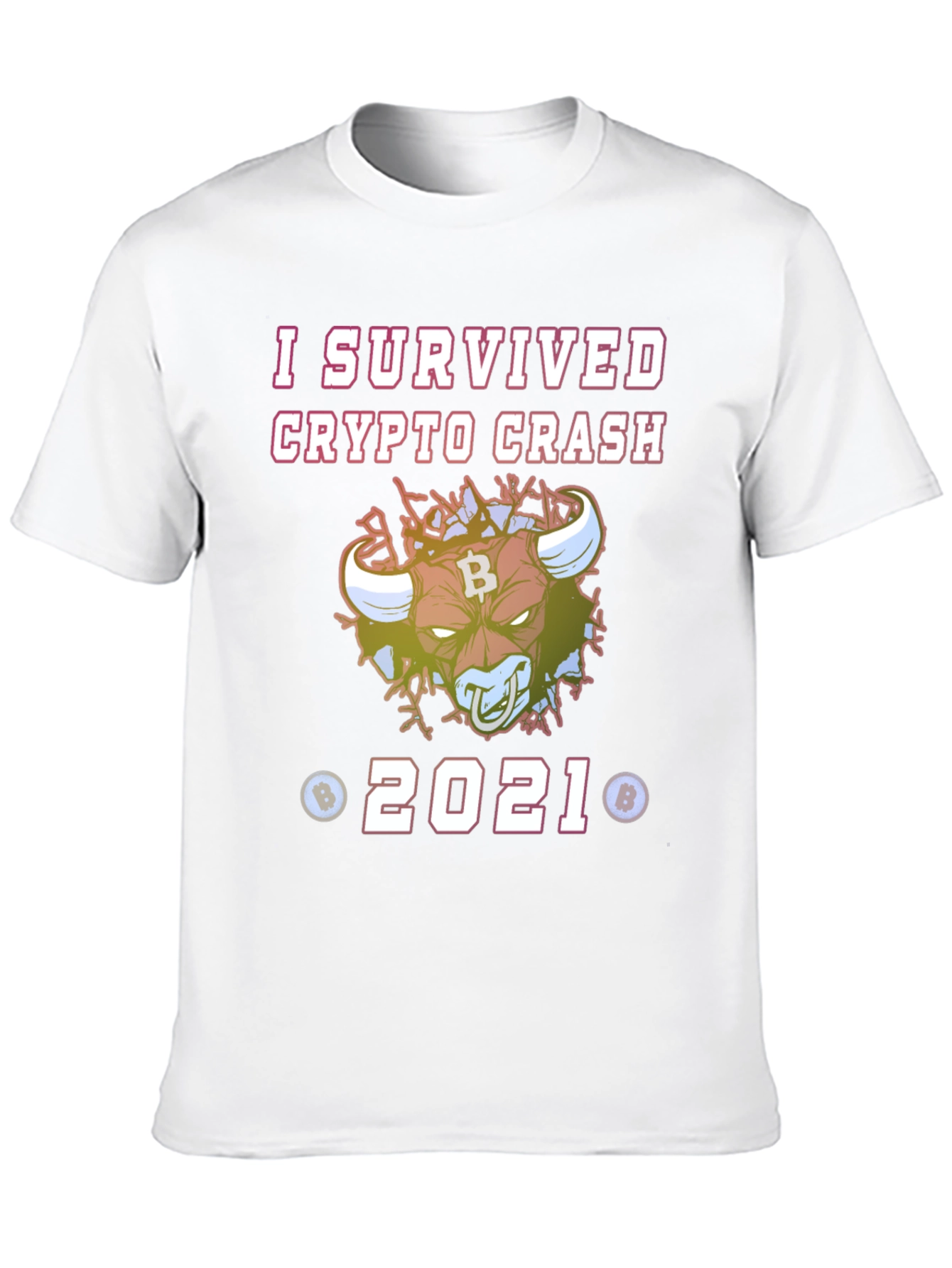 I Survived Crypto Crash 2021 T-Shirt