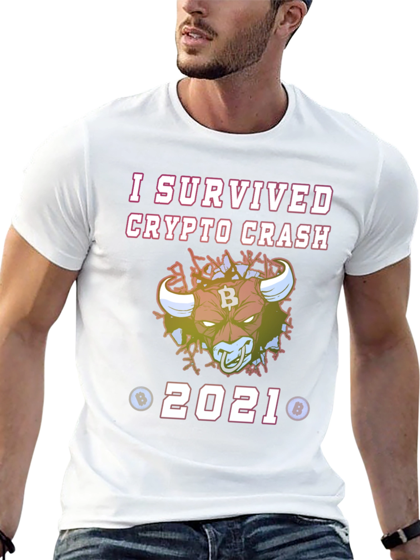 I Survived Crypto Crash 2021 T-Shirt