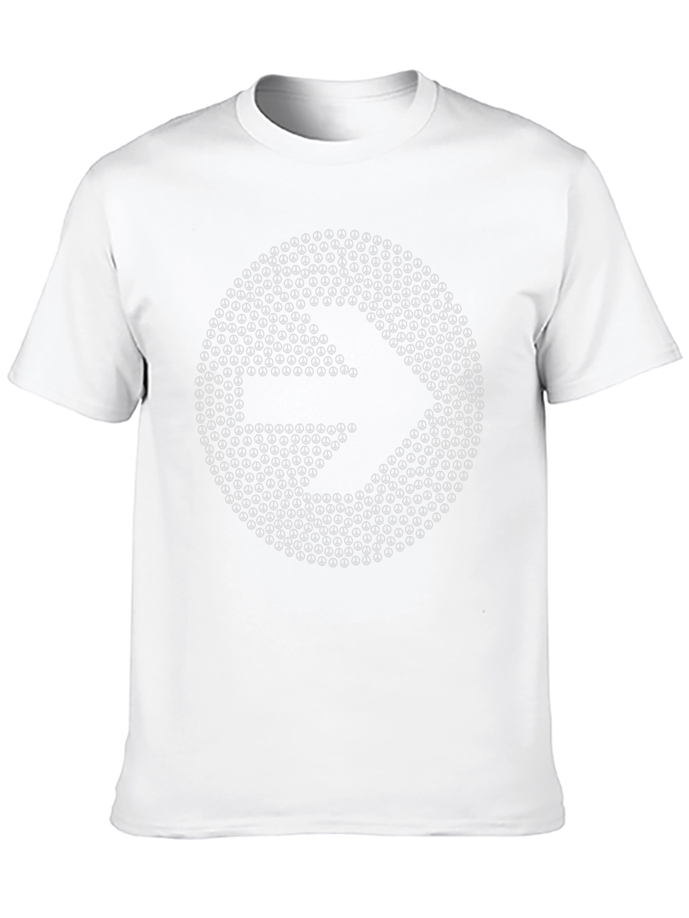 Peace Sign Arrow T-Shirt - Black Cotton Tee