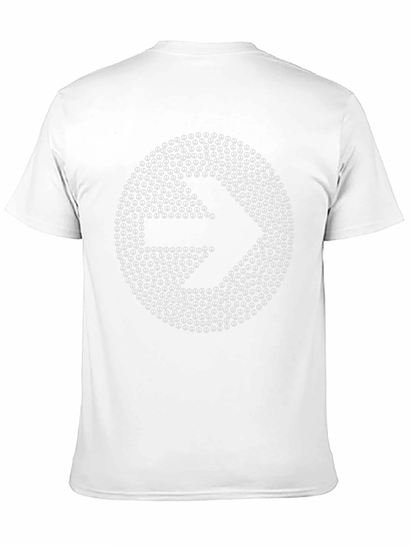 Peace Sign Arrow T-Shirt - Black Cotton Tee