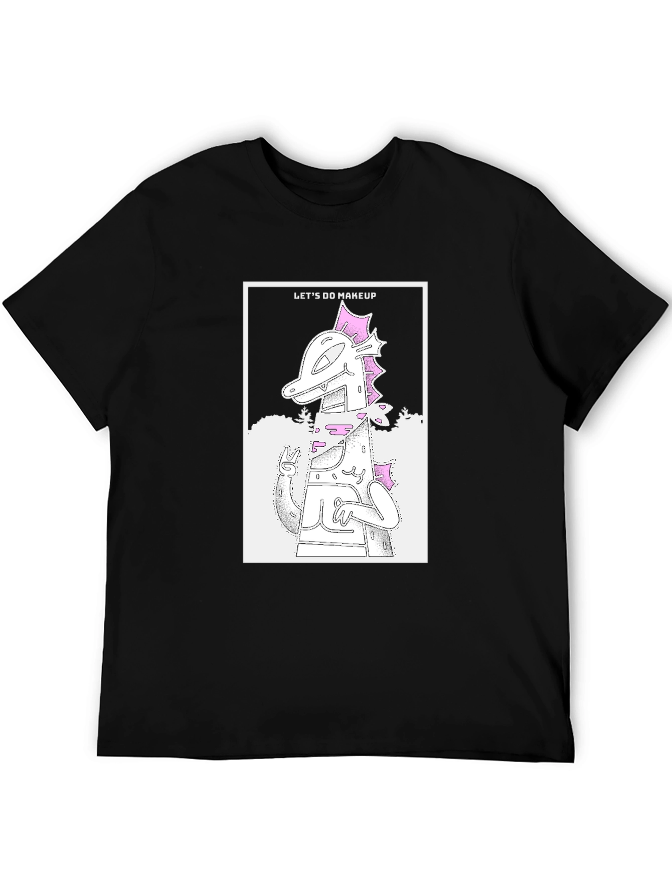 Monster Graphic Tee - Lets Do Makeup