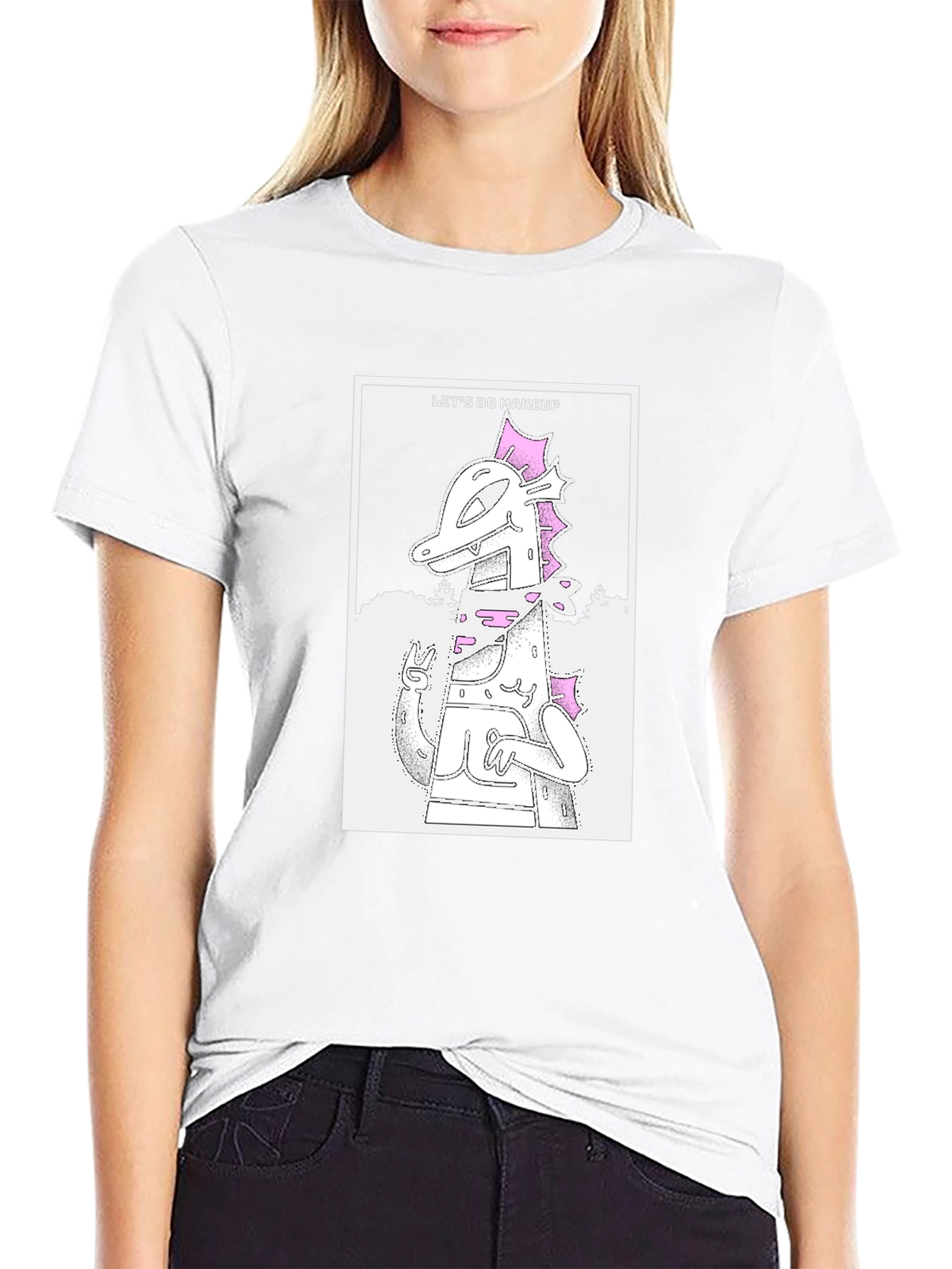 Monster Graphic Tee - Lets Do Makeup