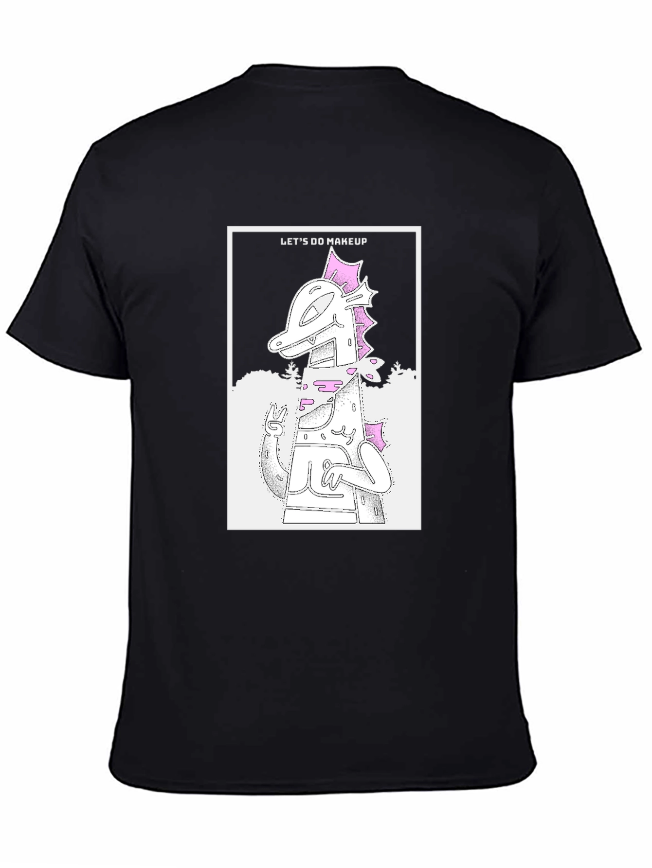Monster Graphic Tee - Lets Do Makeup