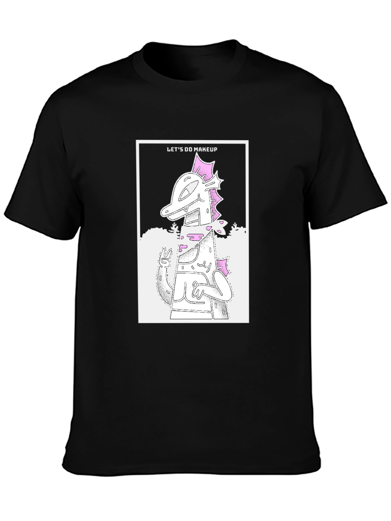Monster Graphic Tee - Lets Do Makeup