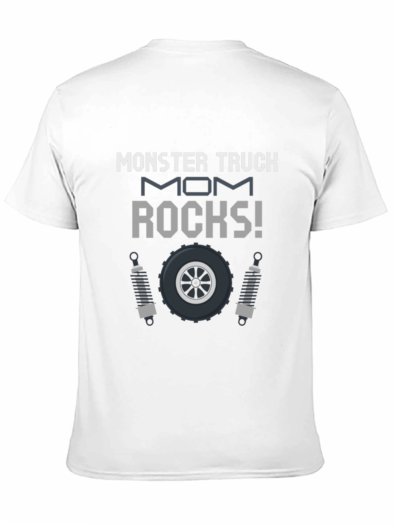 Monster Truck Mom Rocks Graphic T-Shirt