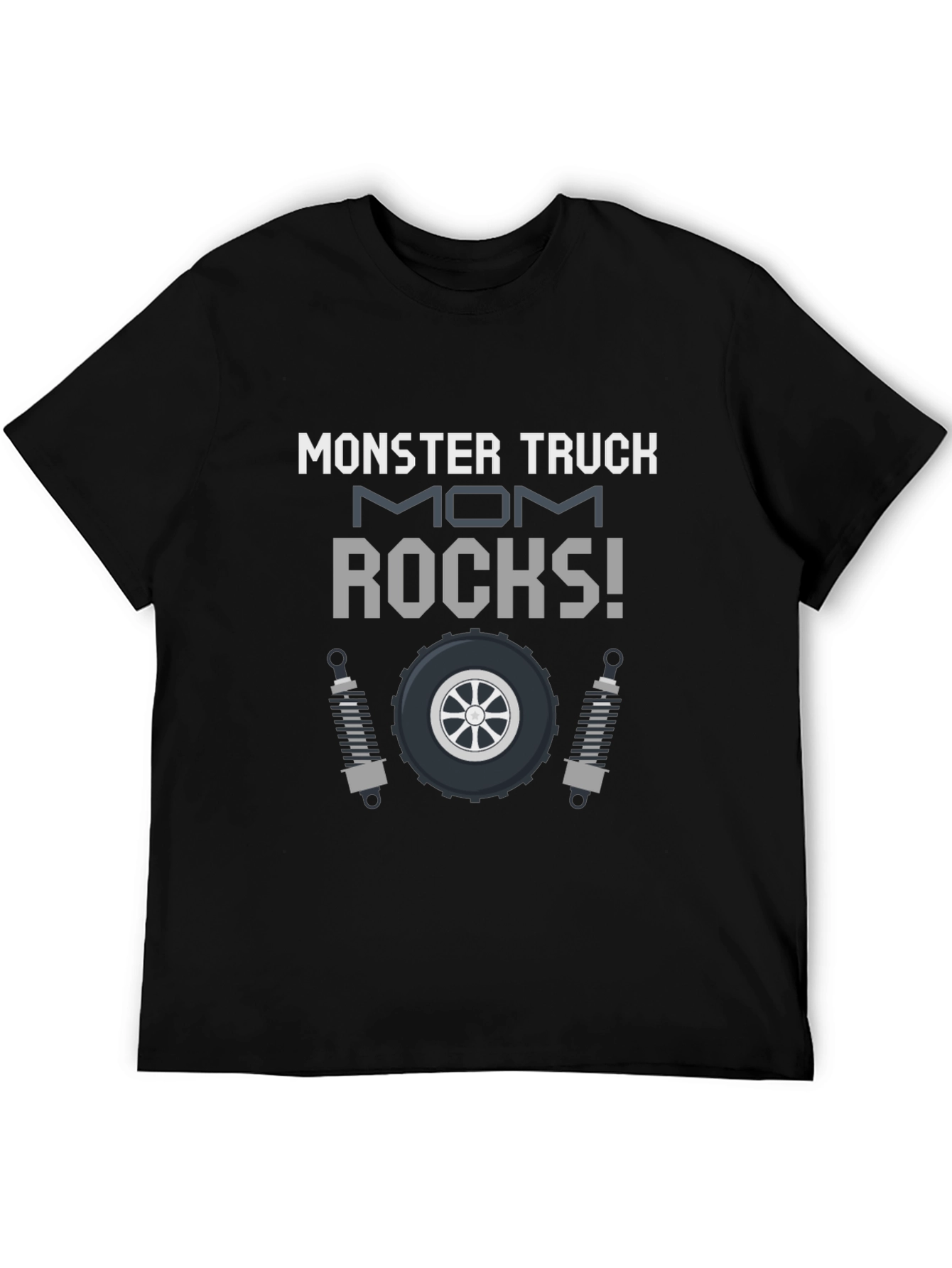 Monster Truck Mom Rocks Graphic T-Shirt