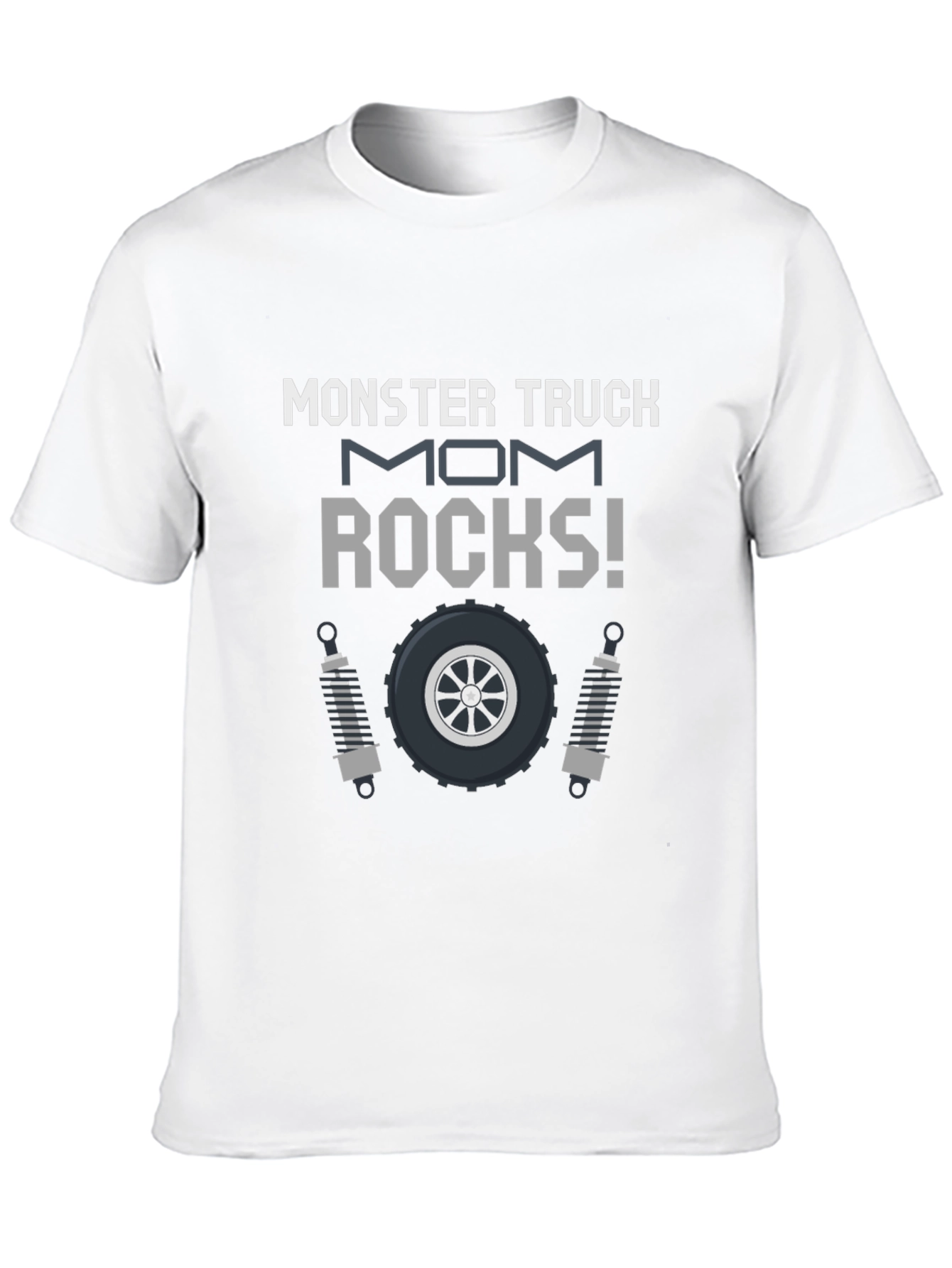 Monster Truck Mom Rocks Graphic T-Shirt