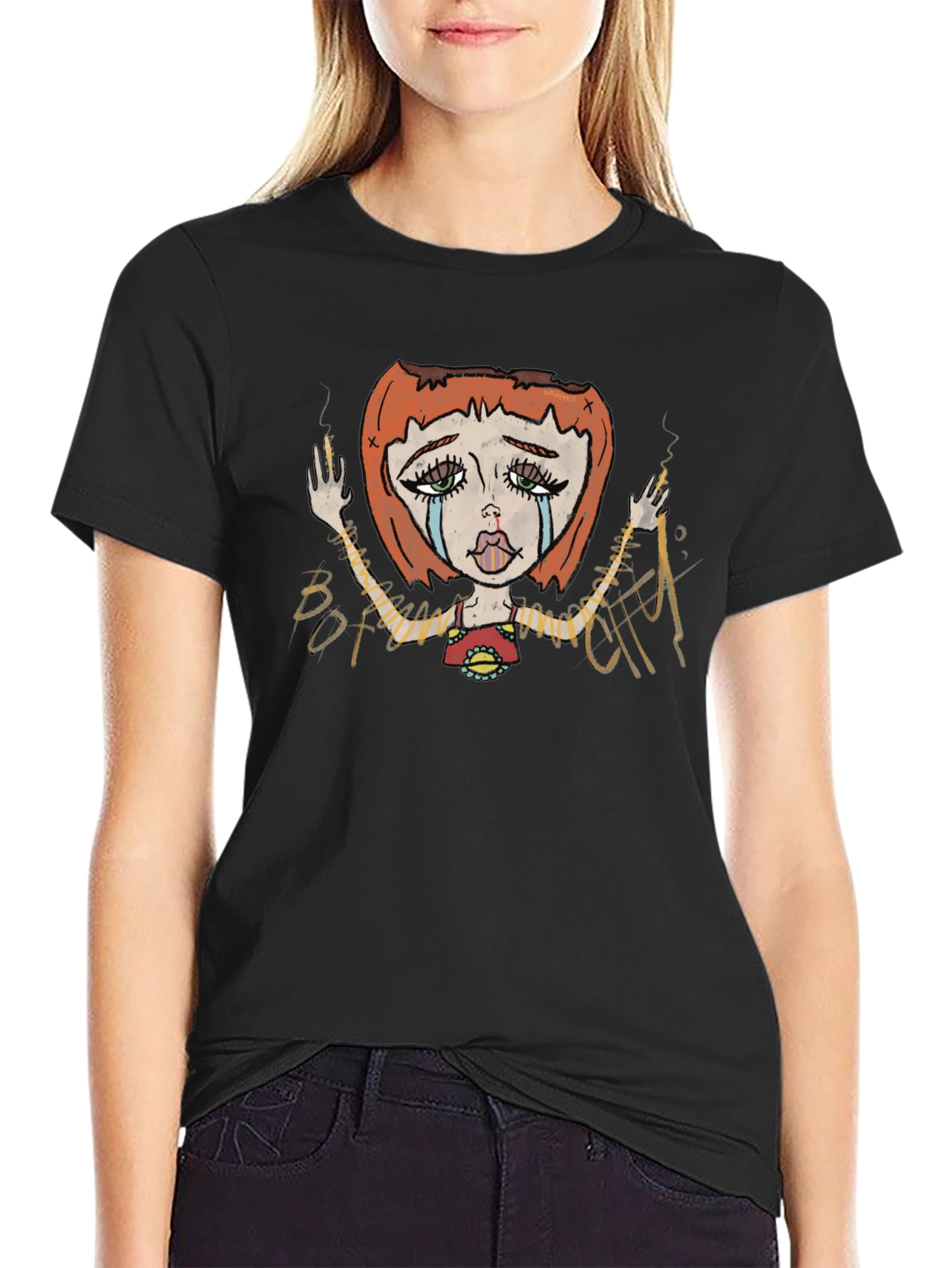 Artistic Graphic Tee - Broken City Design