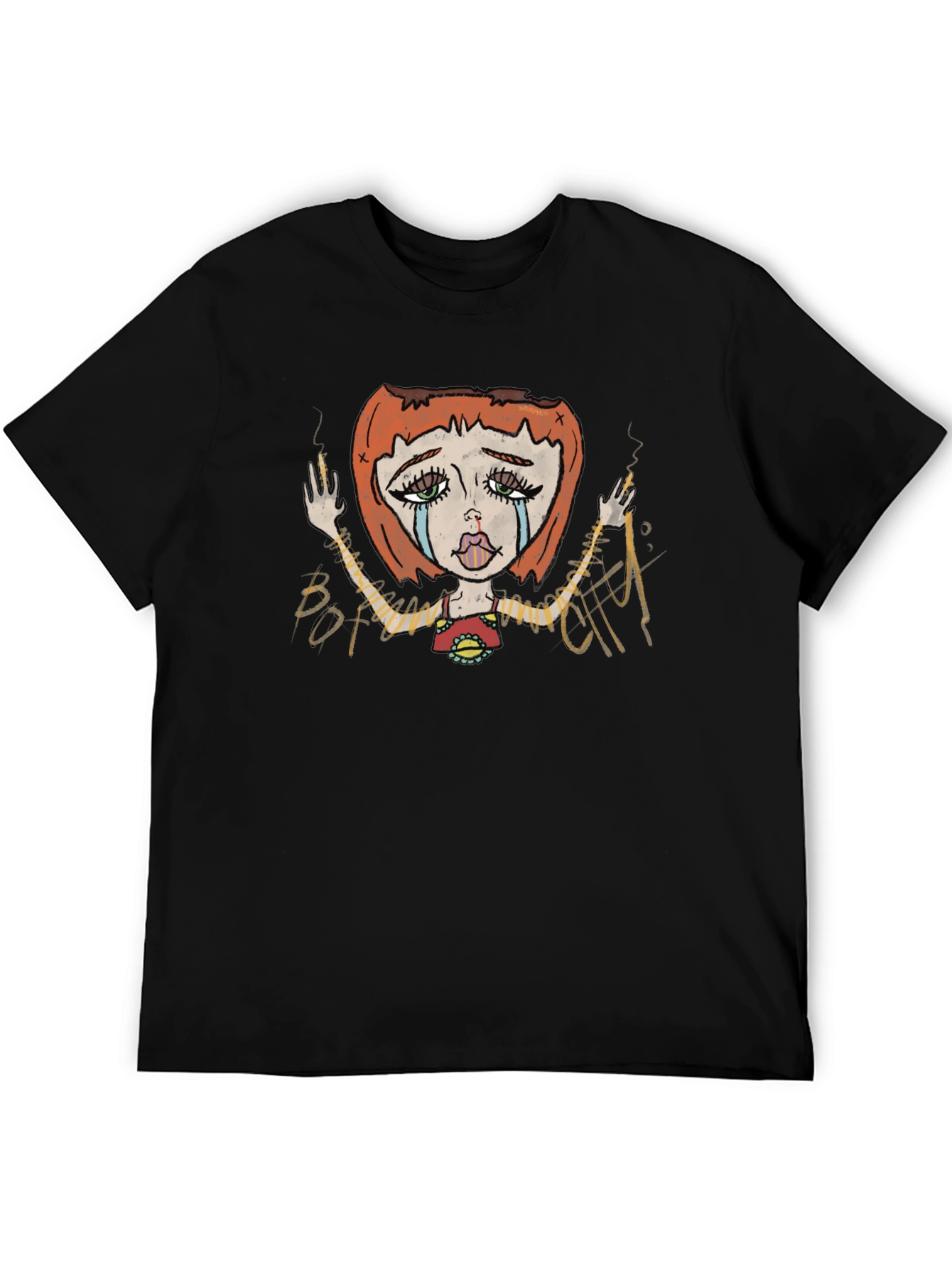 Artistic Graphic Tee - Broken City Design