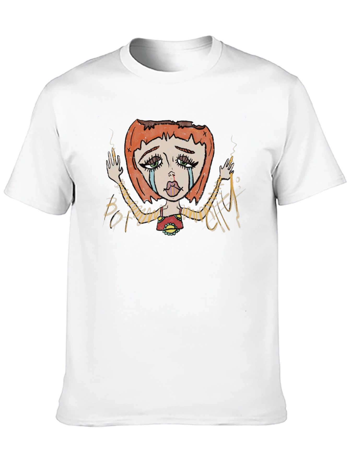 Artistic Graphic Tee - Broken City Design
