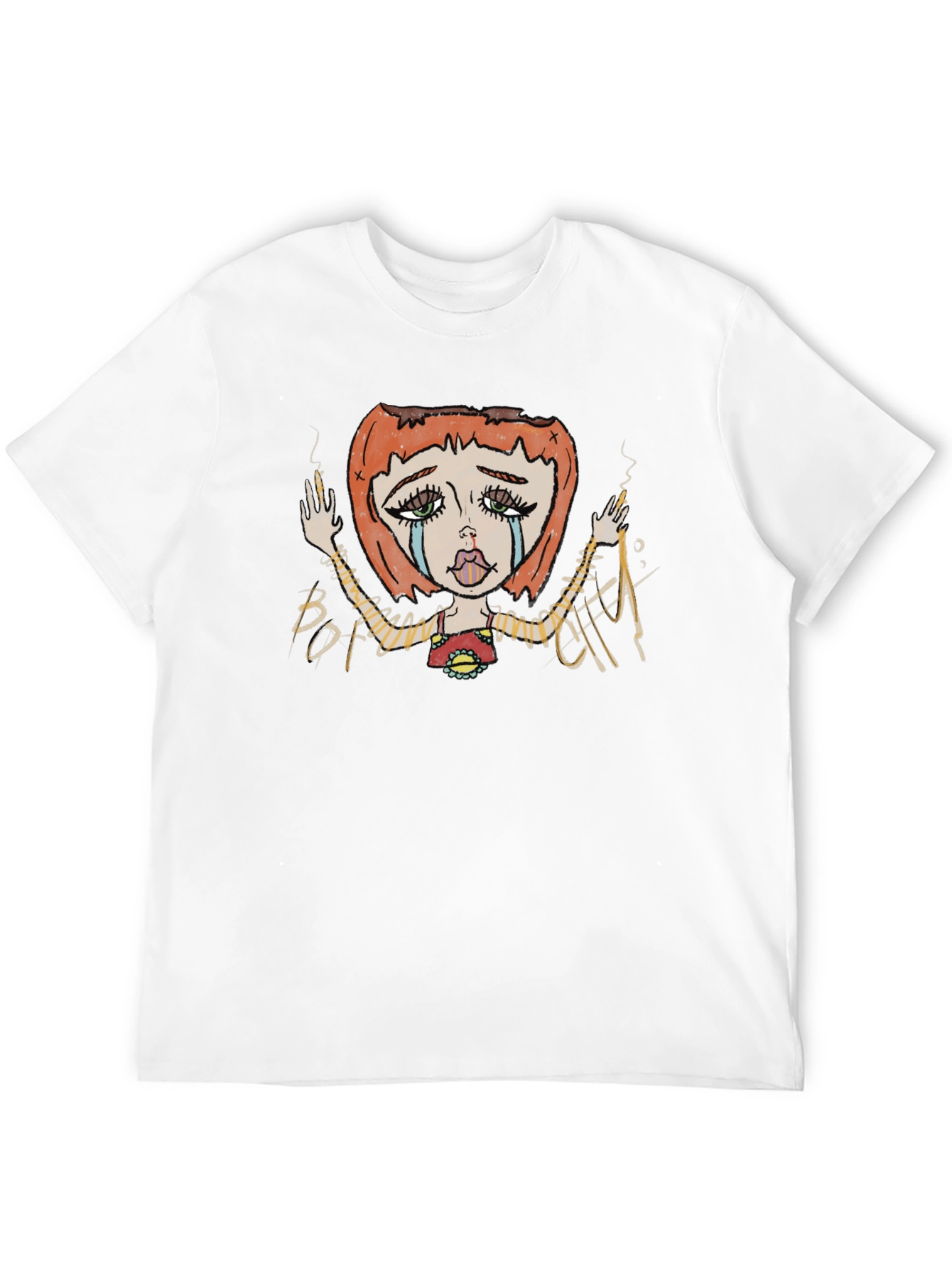 Artistic Graphic Tee - Broken City Design