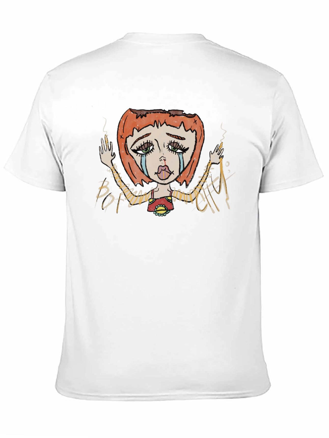 Artistic Graphic Tee - Broken City Design