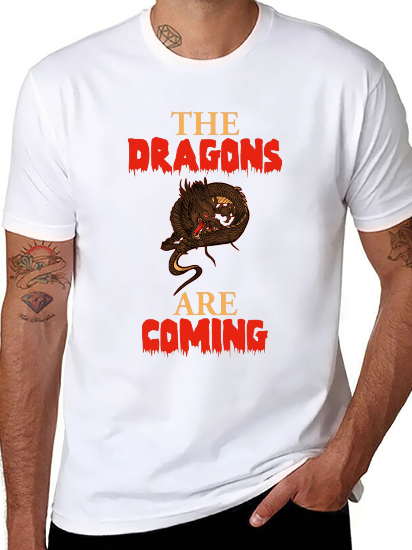 The Dragons Are Coming Graphic T-Shirt