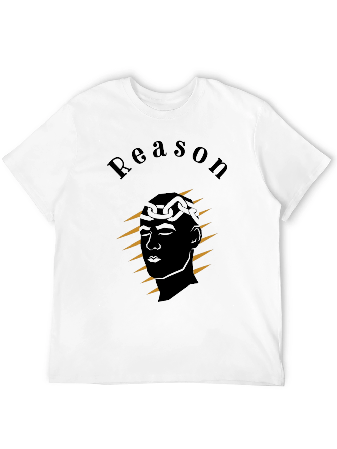 Reason Graphic Print Crew Neck Tee