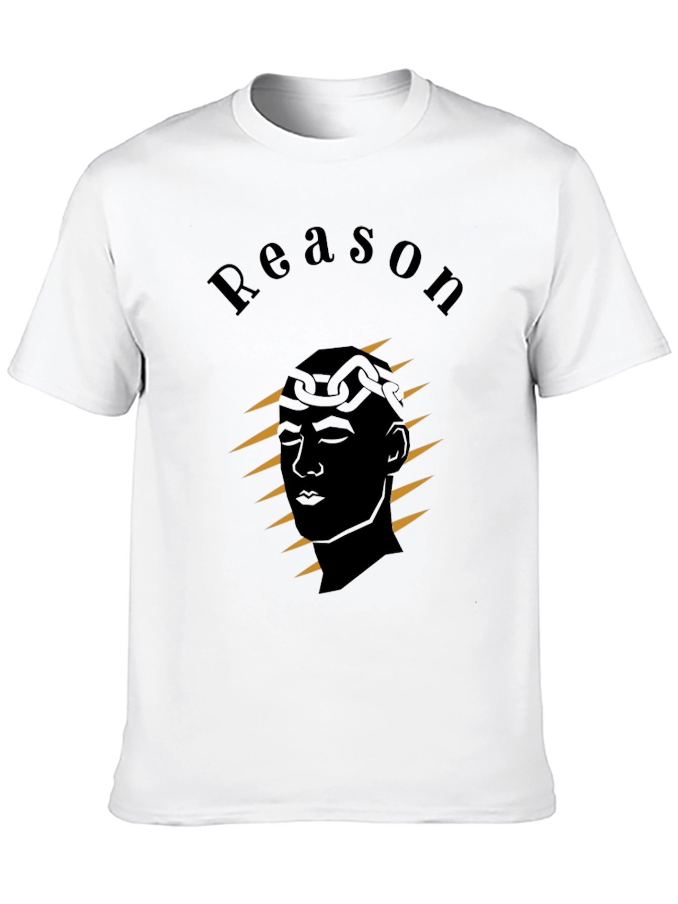 Reason Graphic Print Crew Neck Tee