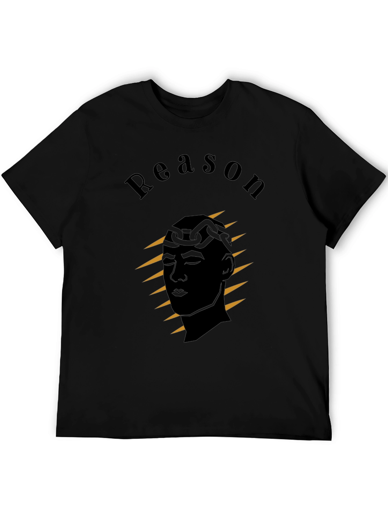 Reason Graphic Print Crew Neck Tee