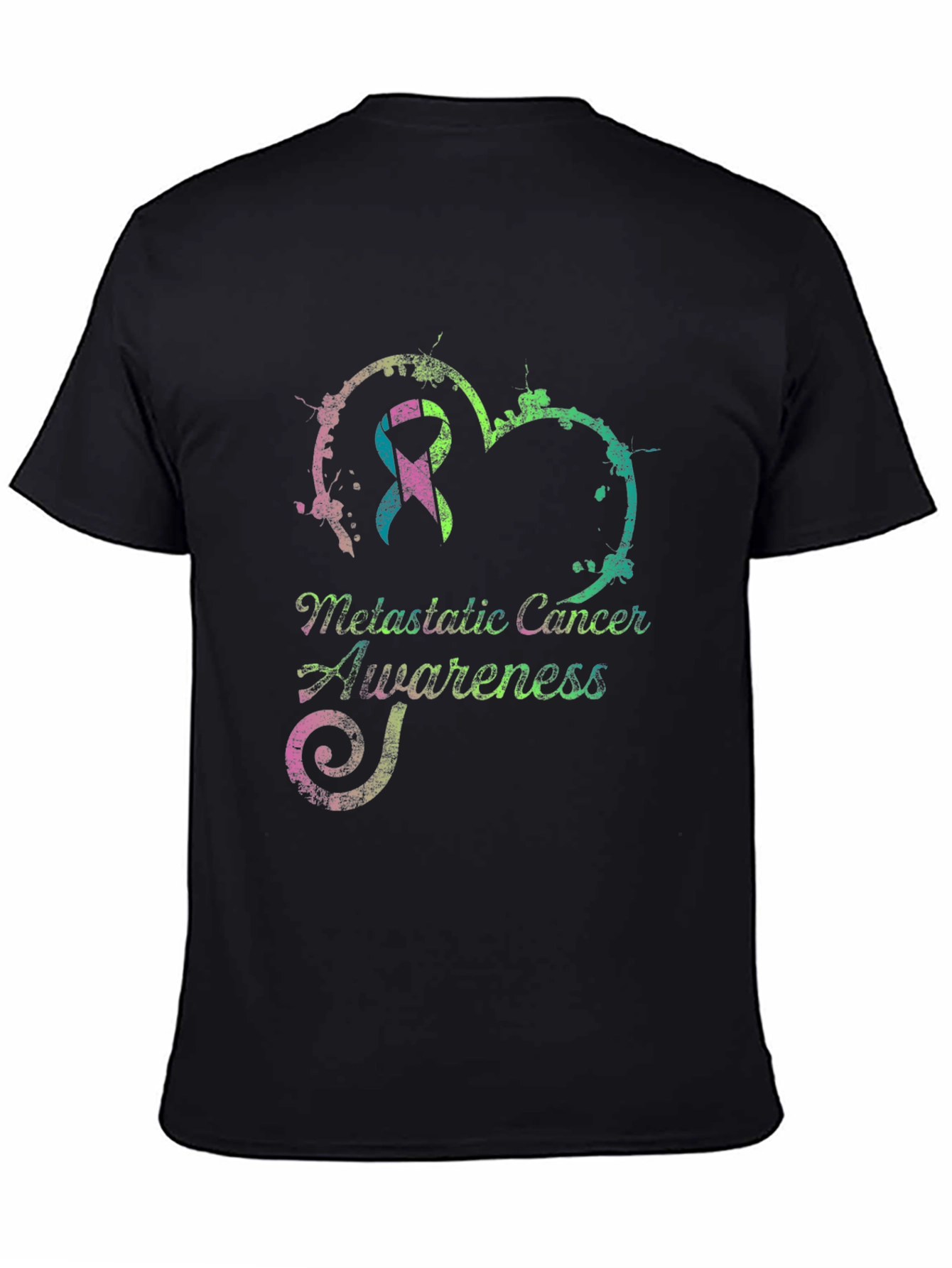 Metastatic Cancer Awareness Ribbon Tee