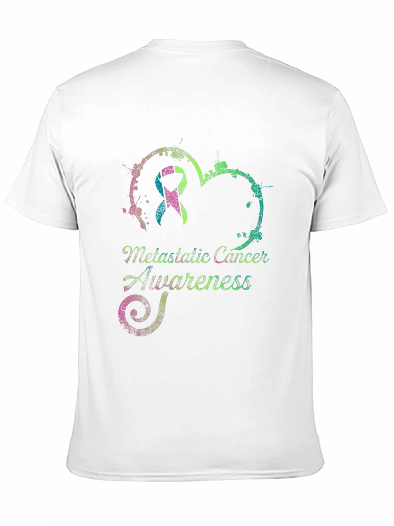 Metastatic Cancer Awareness Ribbon Tee