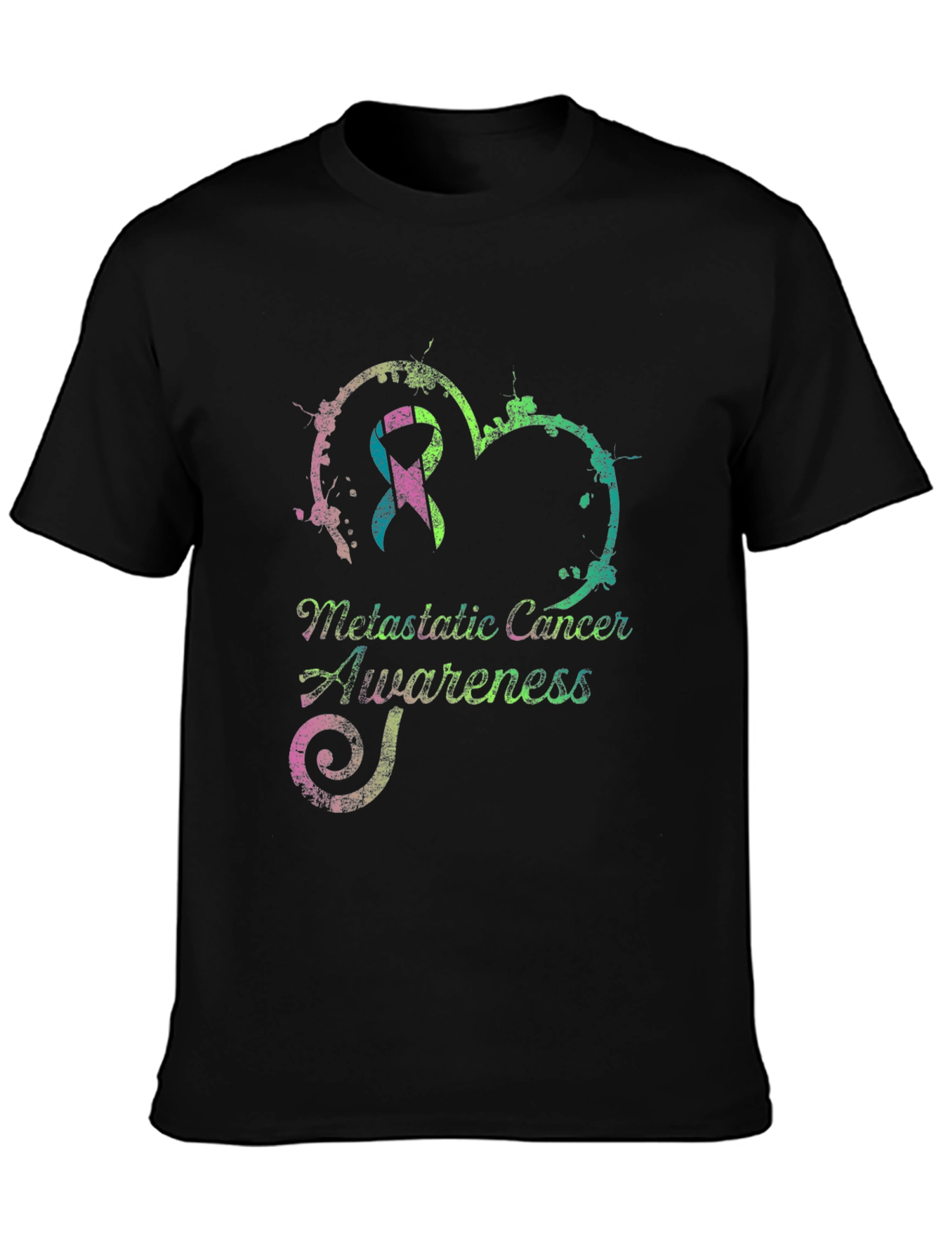 Metastatic Cancer Awareness Ribbon Tee