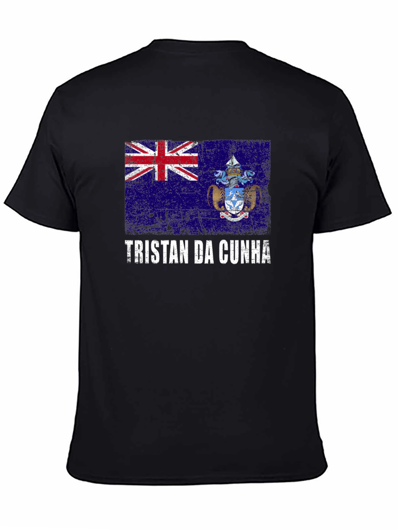 Tristan da Cunha Flag Graphic T-Shirt
