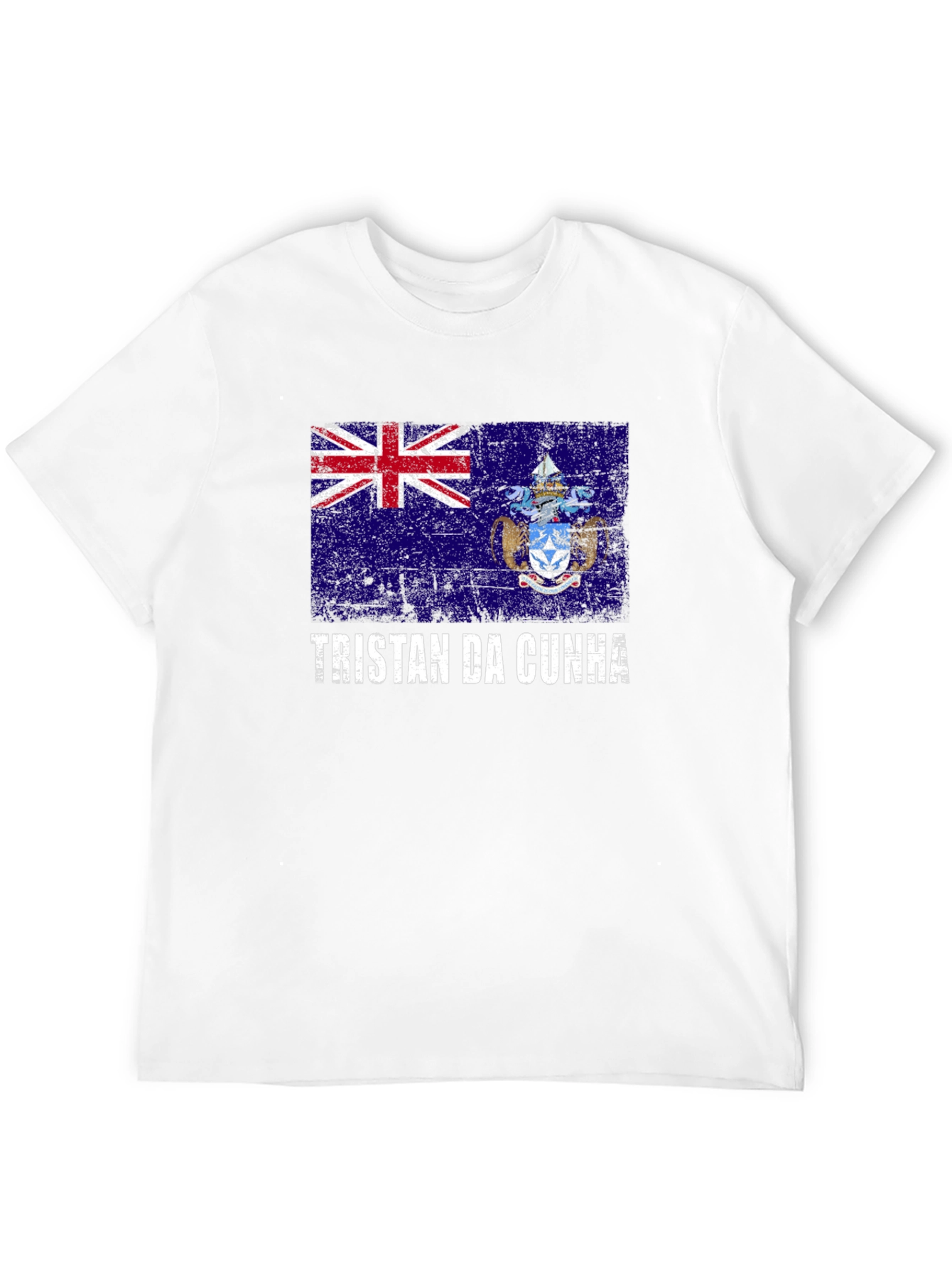 Tristan da Cunha Flag Graphic T-Shirt